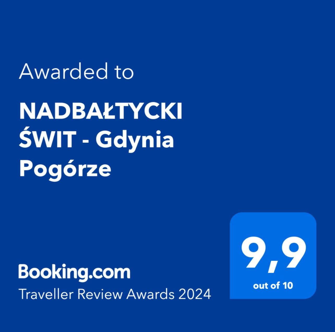 Апартаменты Nadbaltycki Swit - Gdynia Pogorze Экстерьер фото